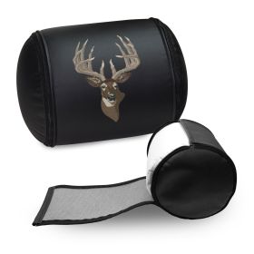 Deer Head-Whitetail Logo Panel (Logo Panel Size: 30" Panel with Display Pillow)